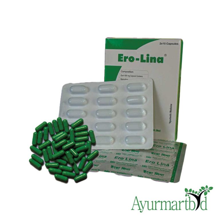 EroLina Capsules for Liver and Vitality - AyurMartBD