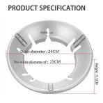 Energy Saving Gas Stove Cover High Efficiency Windproof Disk Windshield Bracket Flame Cap Cover