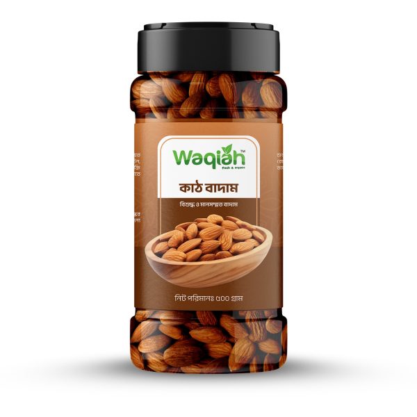 কাঠ বাদাম (৫০০ গ্রাম) - Premium wood Almond