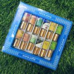 12 pieces halal attar/12 pcs Attar Combo Pack/perfume Ator /Ayna Ator-(3ml each bottle) (MAGNET,KACHA BELI,SHAHI DARBAR,BOKUL FUL,ROJONI GANDHA,GULE LALA