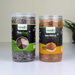 Healthy Life Pairing: Premium Seed Mix and Pure Sugarcane Powder Jaggery (500g Jar)