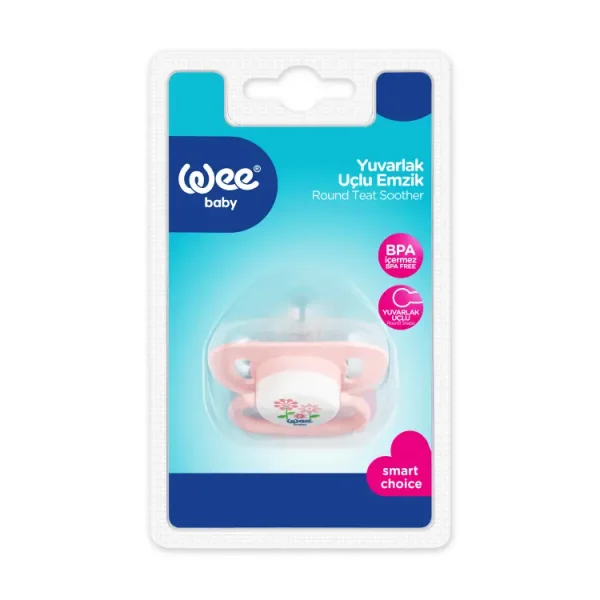 Wee Baby Oval Body Round Teat Soother 2