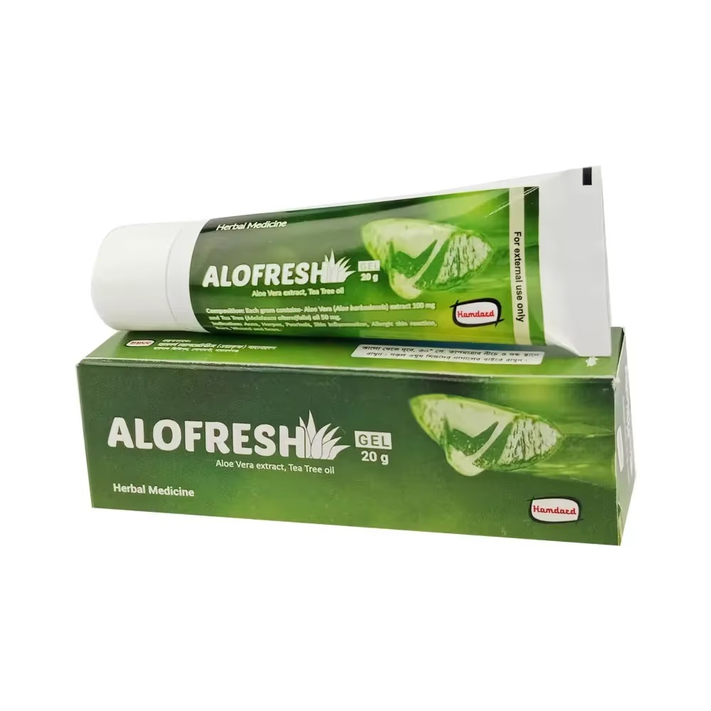 Alofresh Gel (20g) – Ultimate Relief with Aloe Vera & Tea Tree