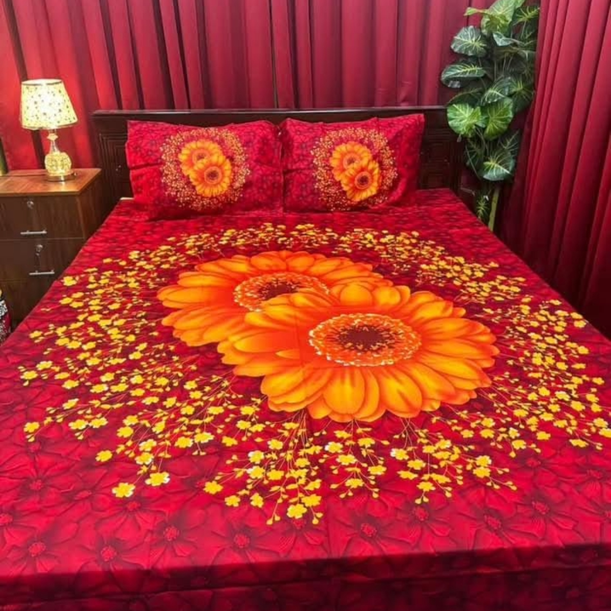 img_69c76c0a778ac_0_1774677002 Luxury Panel Cotton Bed Sheet - Image 1