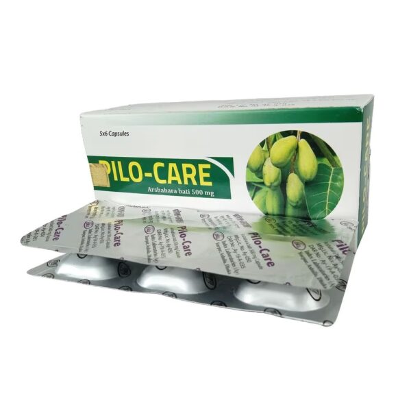 cap Pilo-Care 500mg 