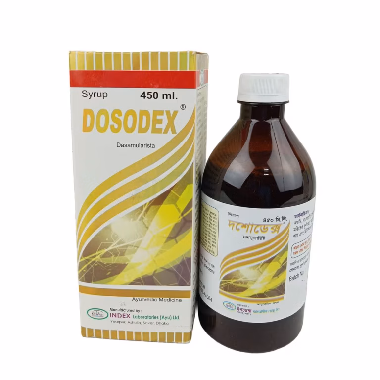 Syrup  Dosodex 450ml  Source: Dasmularist ধরণ: আয়ুর্বেদিক সিরাপ
