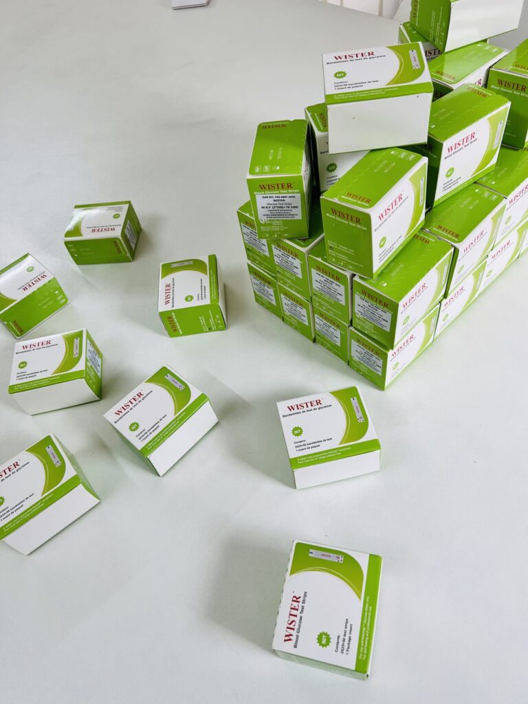 Wister Blood Glucose Strip 25*2( 50) 's Pack