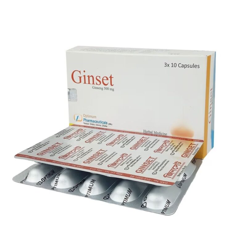 Cap Ginset 500mg