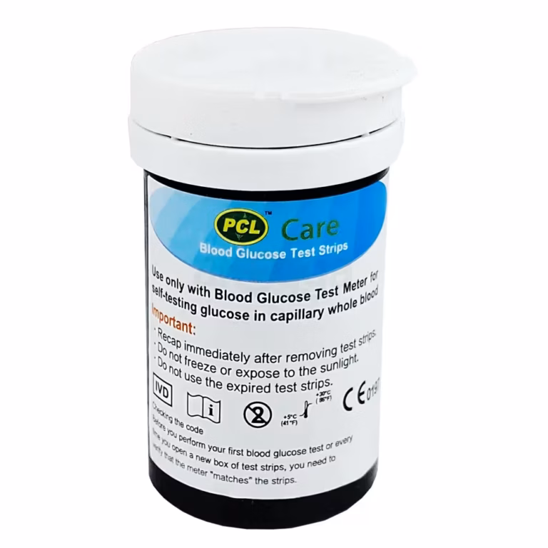 PCL Care Blood Glucose Strip 50's Pack
