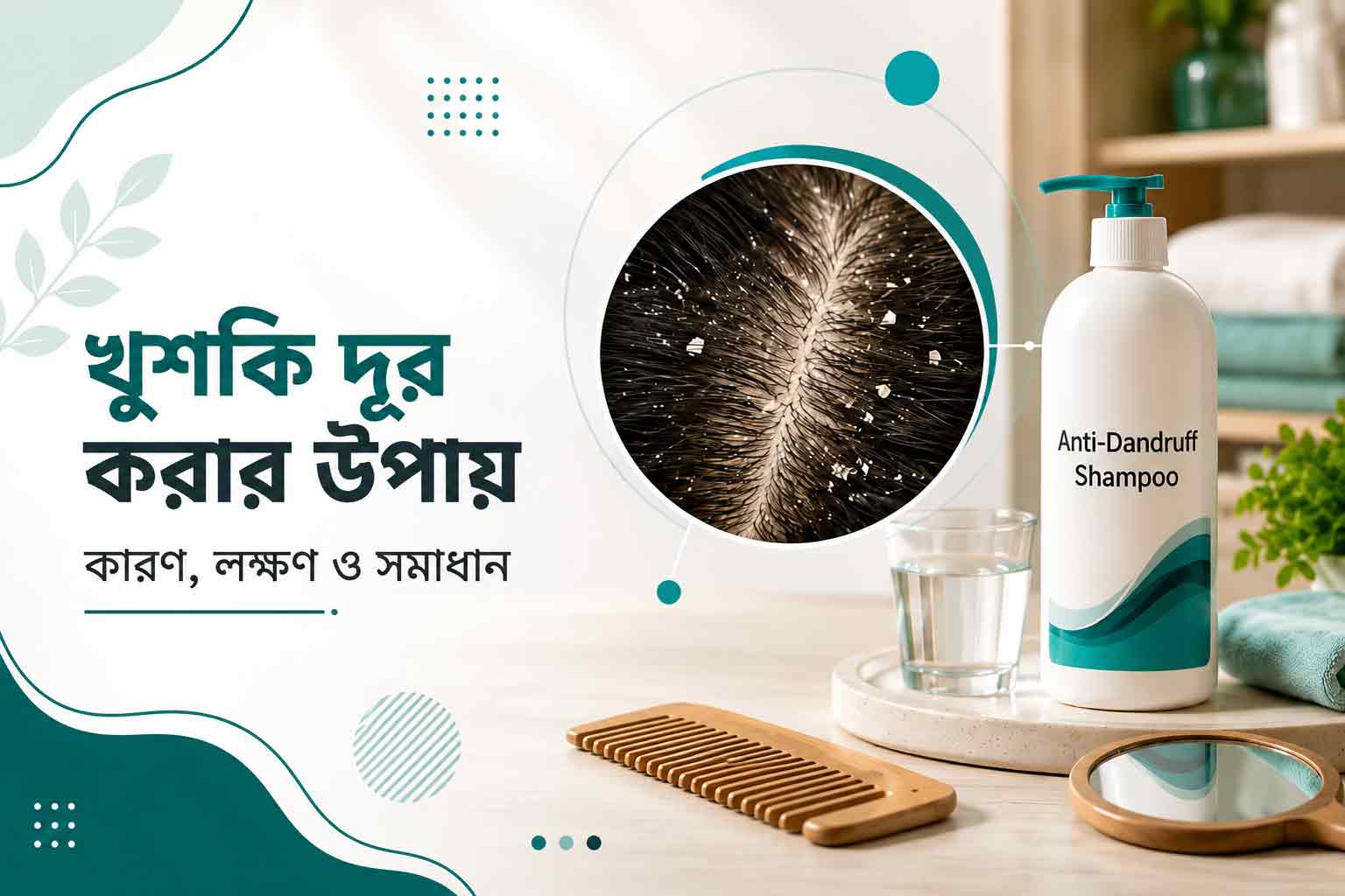 জেনে নিন খুশকি দূর করার উপায়